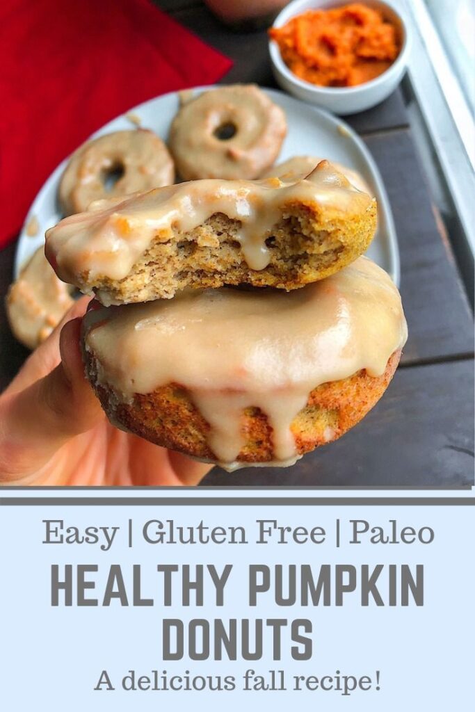 homemade clean eating pumpkin donuts