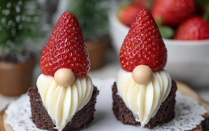 santa brownies recipe