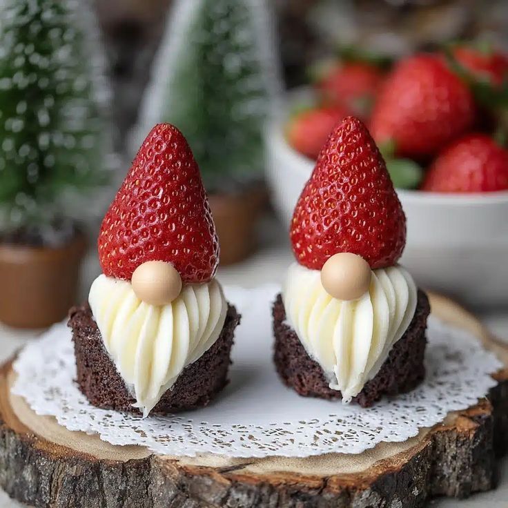 santa brownies recipe