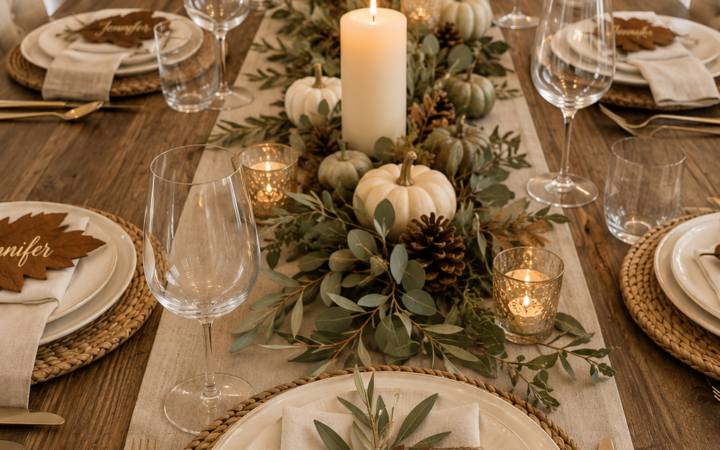 thanksgiving tablescape ideas