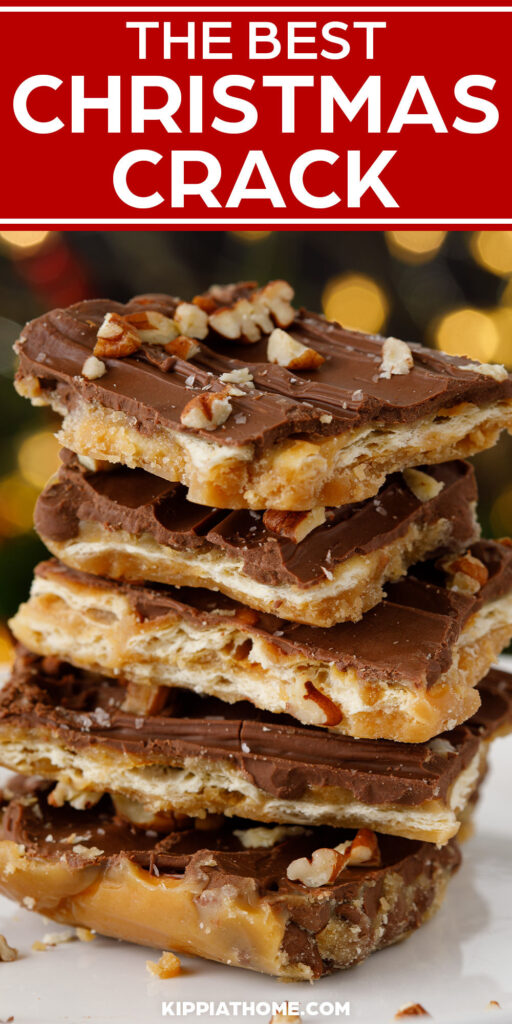 christmas dessert with graham crackers
