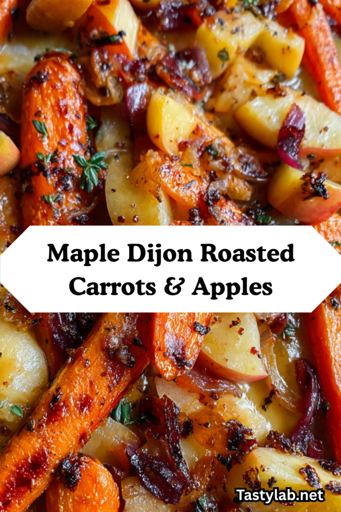 maple dijon roasted carrots
