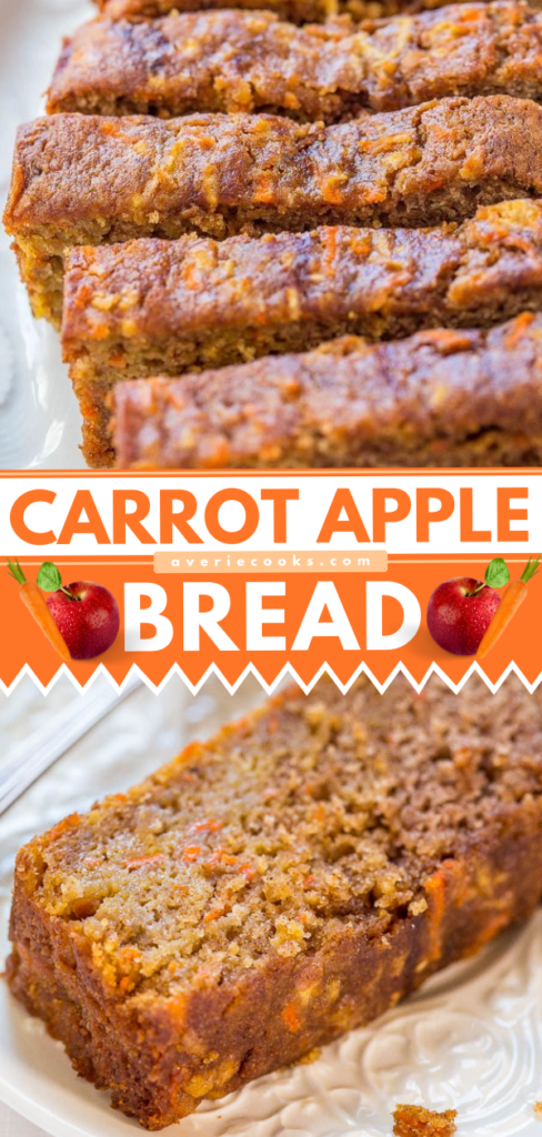 carrot bread with applesauce