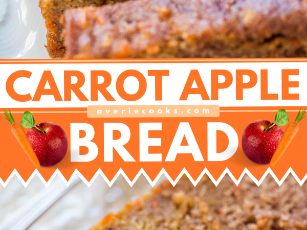 carrot bread with applesauce