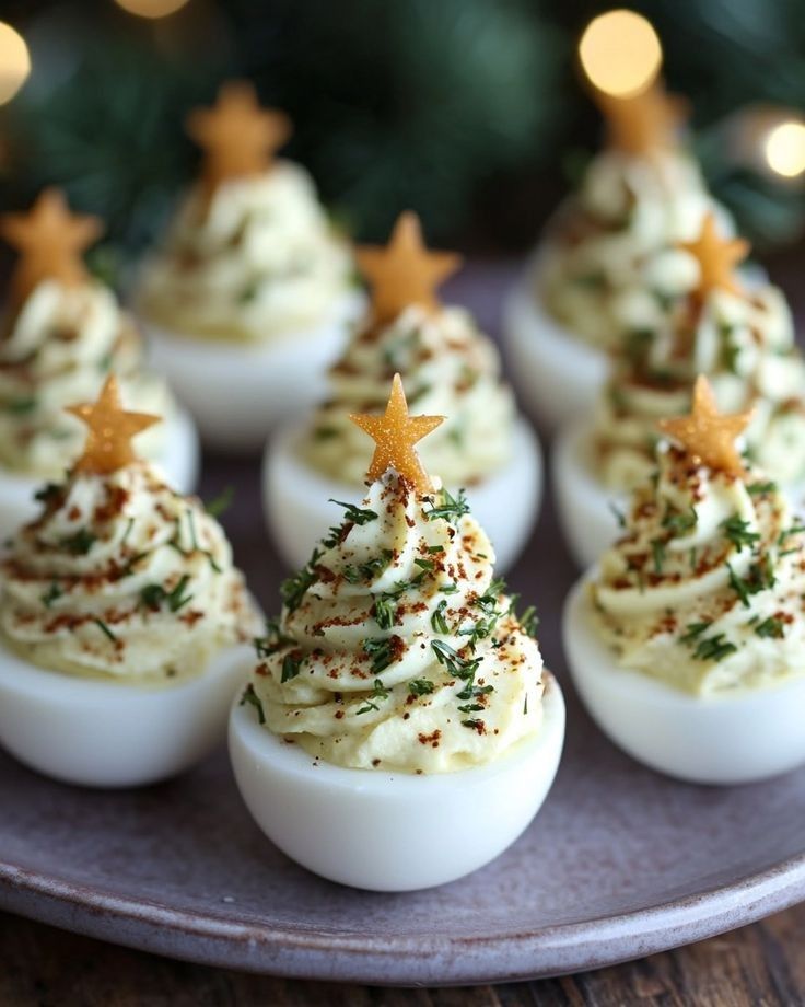 christmas tree deviled eggs