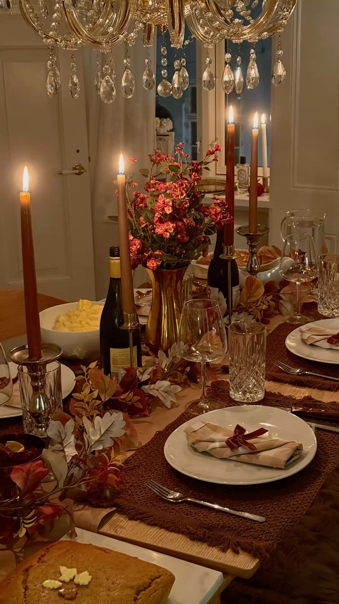 Thanksgiving Table Place Settings