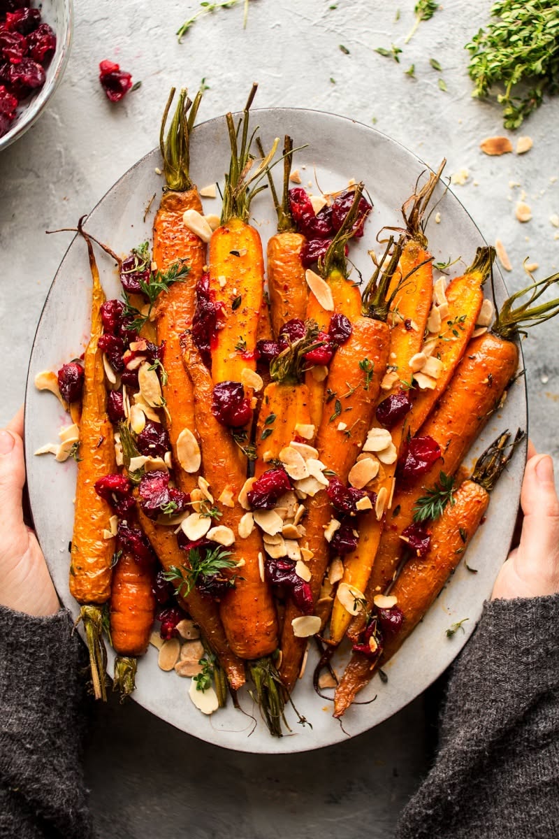 Maple Roasted Carrots Platter
