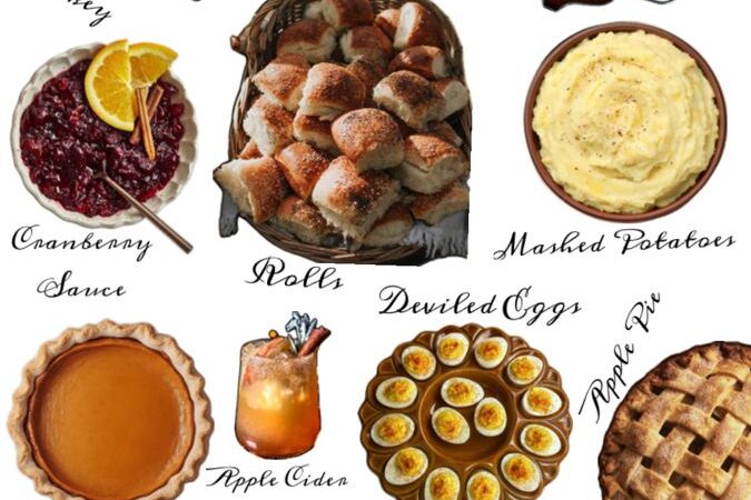 thanksgiving 2025 menu
