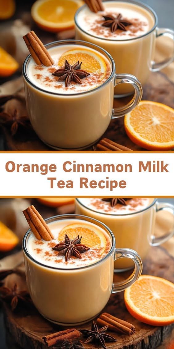 Orange Tea With Milk