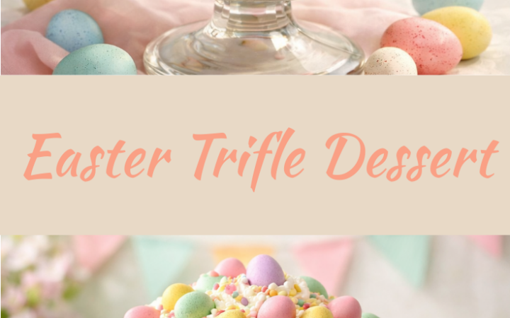 easter trifle dessert