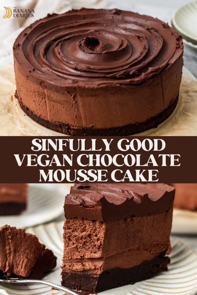 vegan chocolate avocado mousse