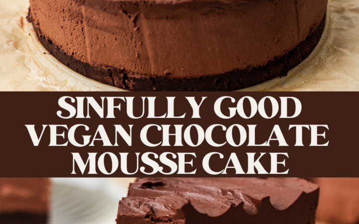 vegan chocolate avocado mousse