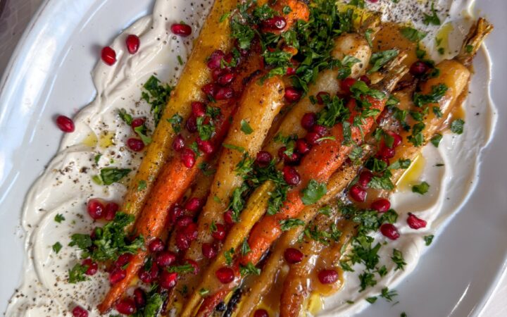 maple miso roasted carrots recipe