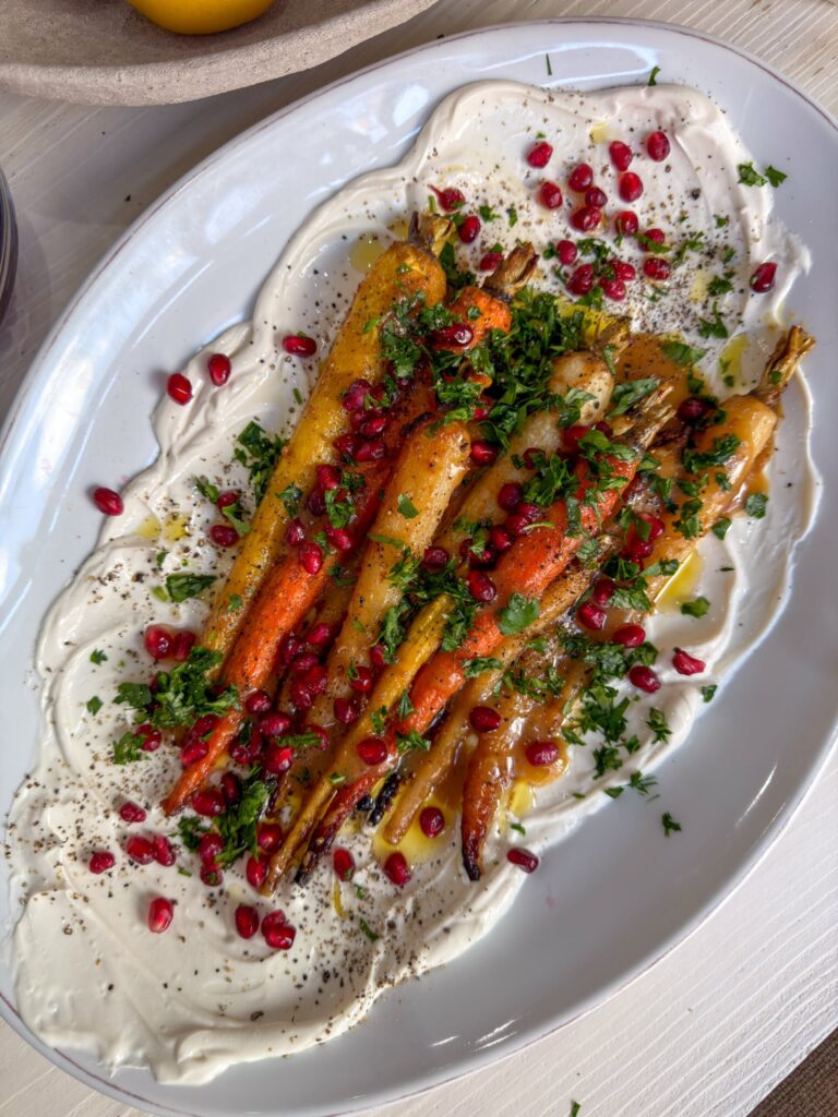 maple miso roasted carrots recipe