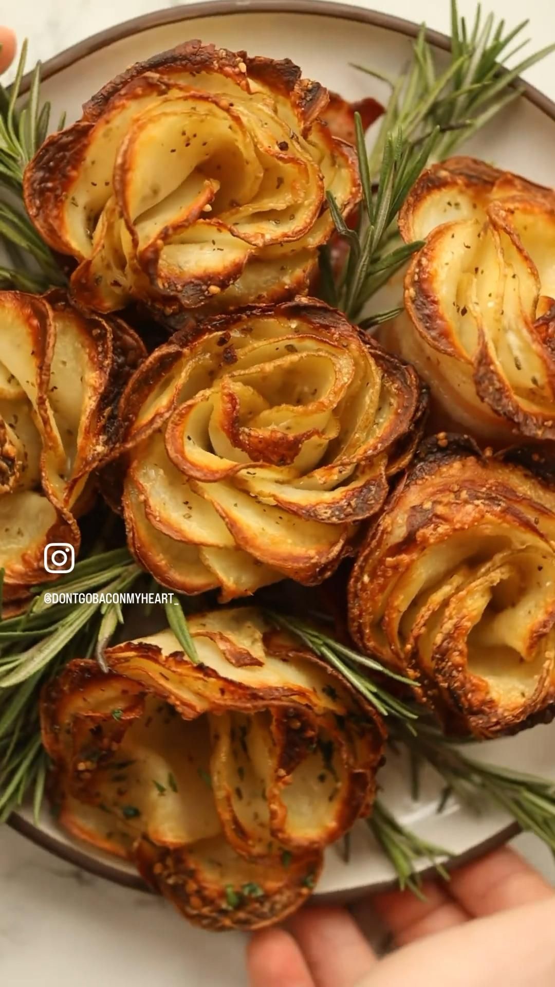 Potato Roses