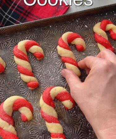 candy cane cookies recipe