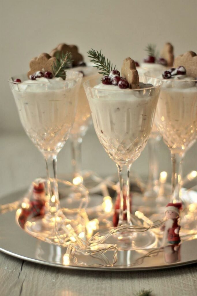 white wine with cranberries